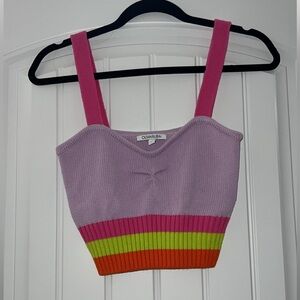 Olivia Rubin knitted crop top